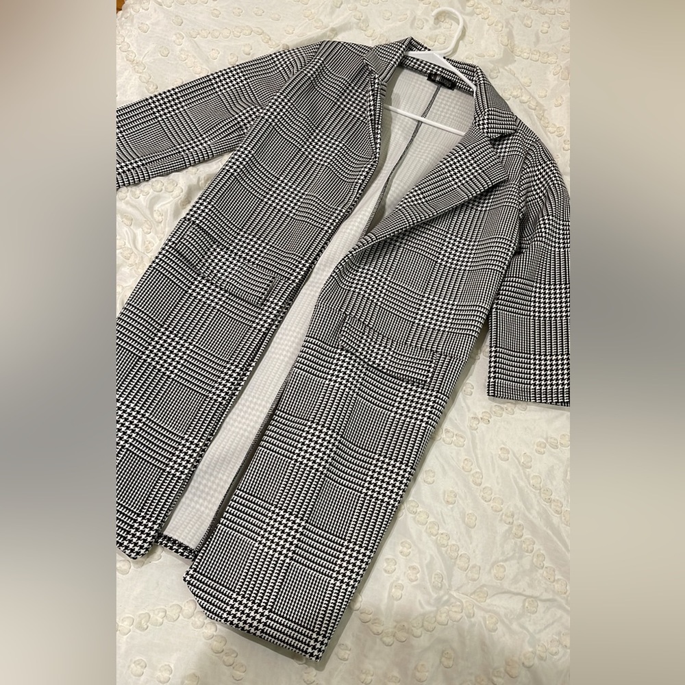 Rebellious fashion long blazer